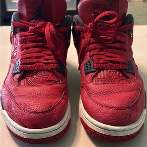 Jordan retro 4 fiba red